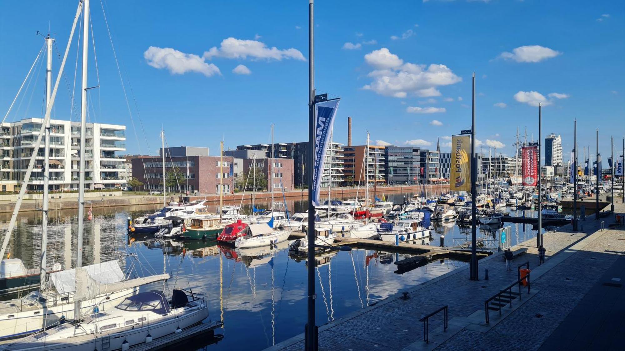 Ferienwohnung Neuer Hafen Marina Bremerhaven Eksteriør billede